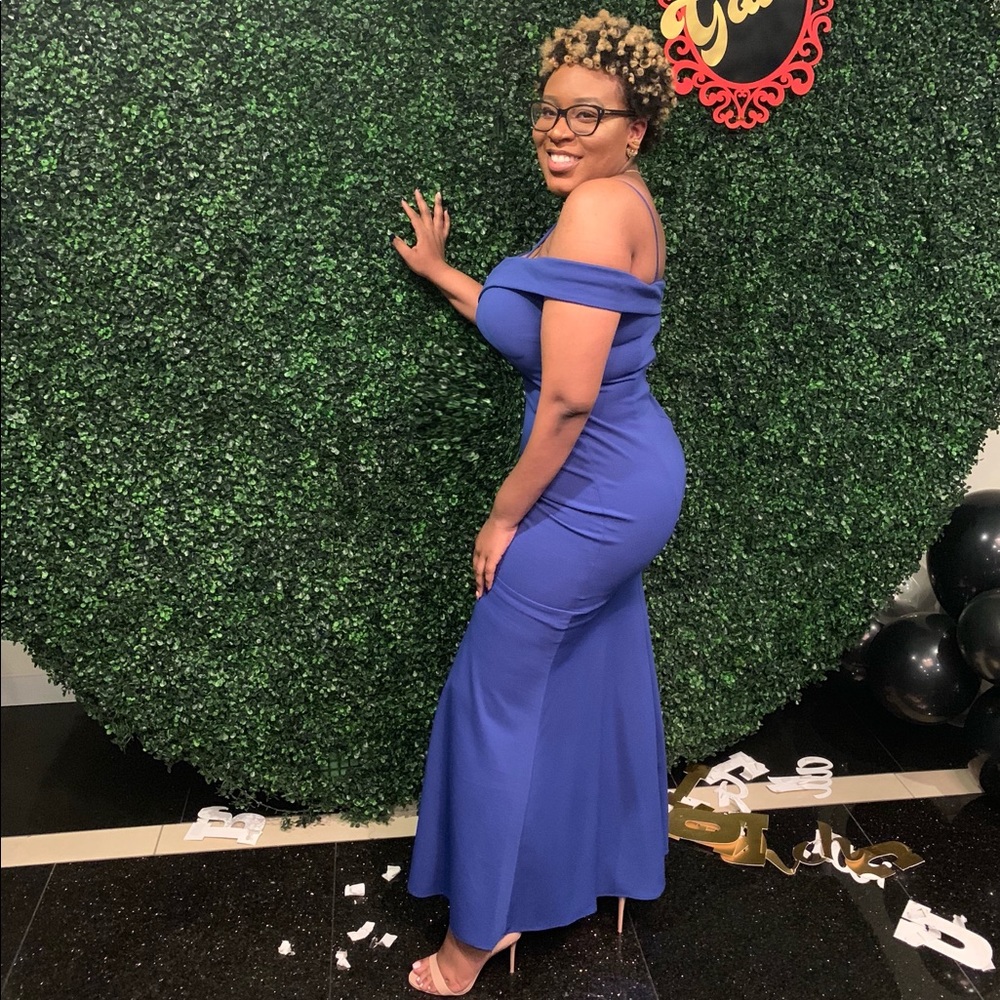 Blue Gala Dress